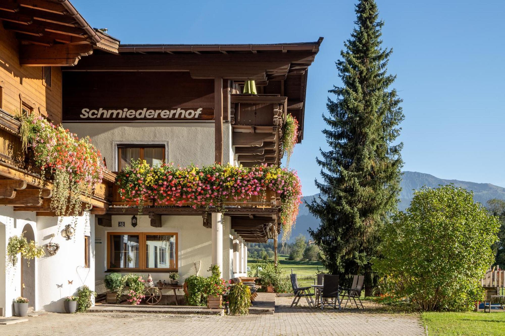 Apartment-Pension Schmiedererhof Sankt Johann in Tirol Exterior foto